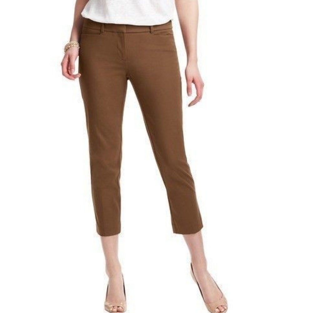 Loft Julie Curvy Cropped Trouser 8 NWT